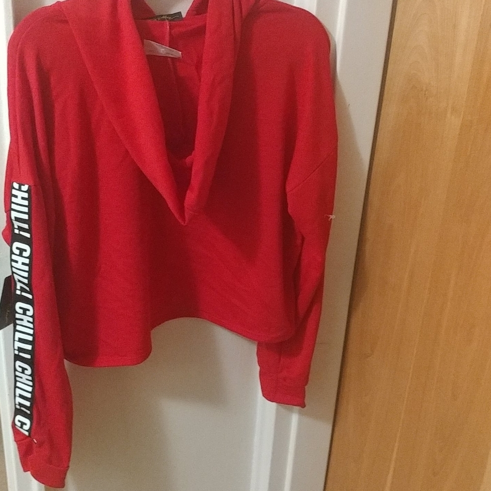 Red Crop Top - Picture 2 of 4